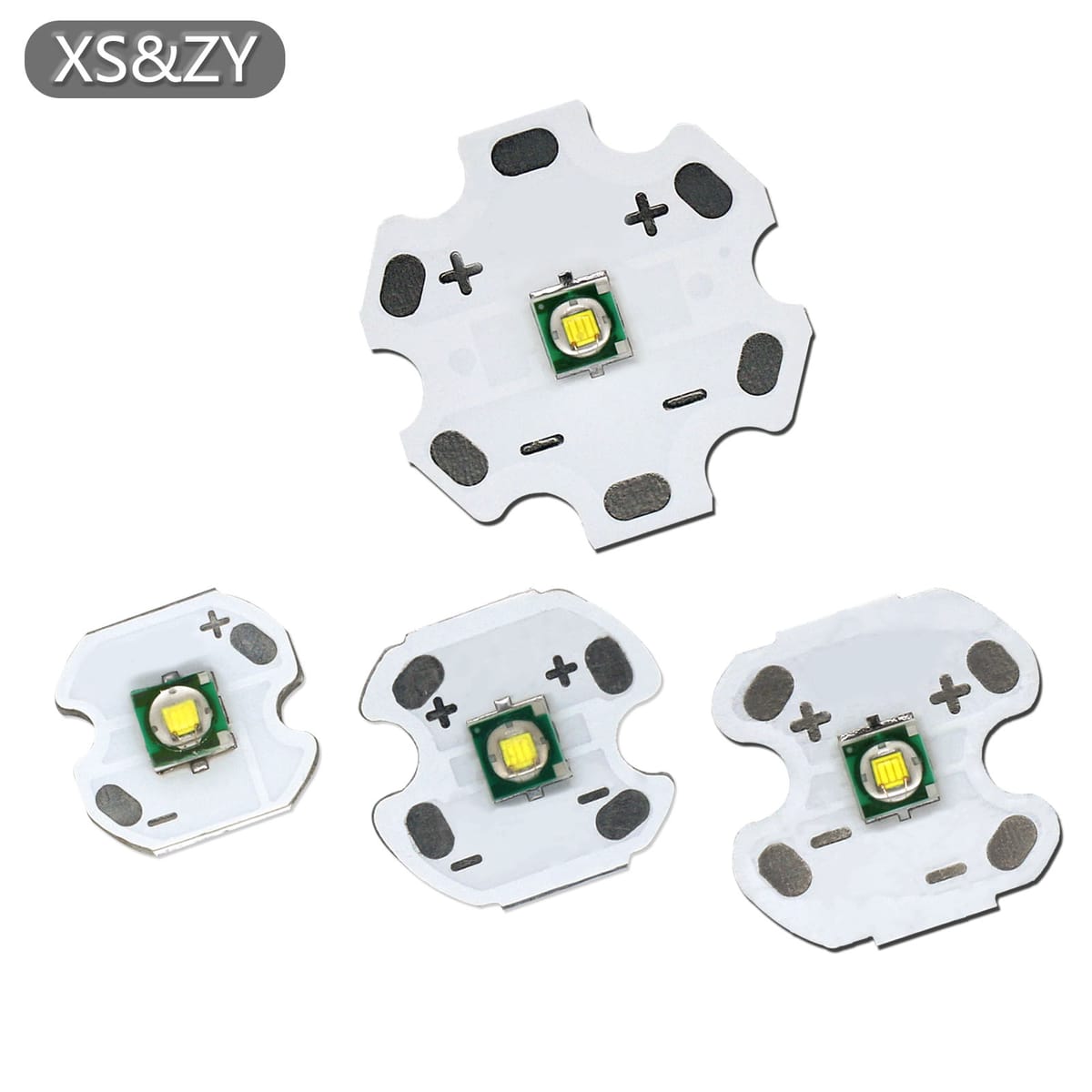 LED Beads 1-3W Voltage DC3V-3.4V Cold White 6500K DIY For Flashlights Parts Bicycle  accessories Head Light And Cycling Lighting