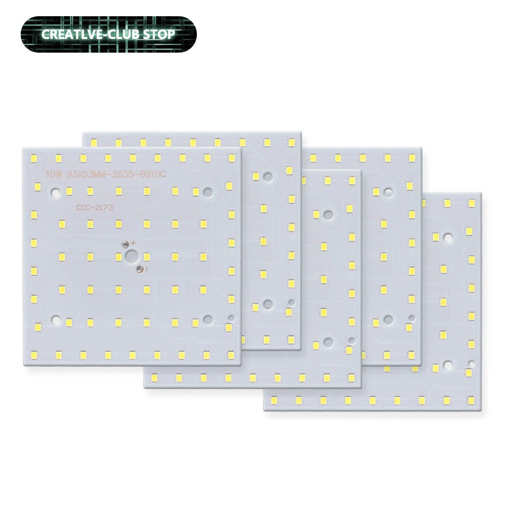 5pcs 10W 15W 22W 32W LED Flood Light Beads 250mA Panel Light LED SMD2835 Square Ceiling Board Lamp Board LED Chip Source For DIY