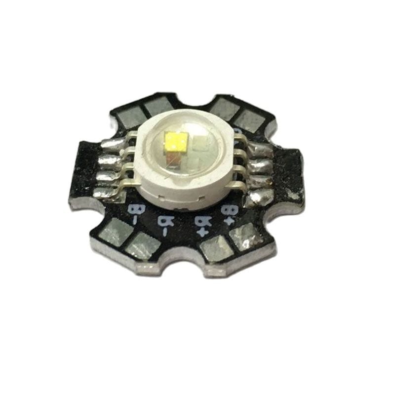 10Pcs High Power LED Chip 20MM Aluminum Substrate Spotlight LED Lamp Light Beads Diode 1W 3W 5W Warm White Red Green Blue White