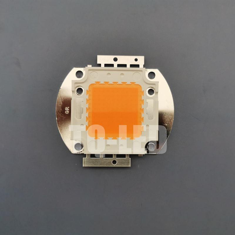 High Power 10-100W Full Spectrum LED Lamp Beads 380-840nm Integrated Plant Light High Power Led
