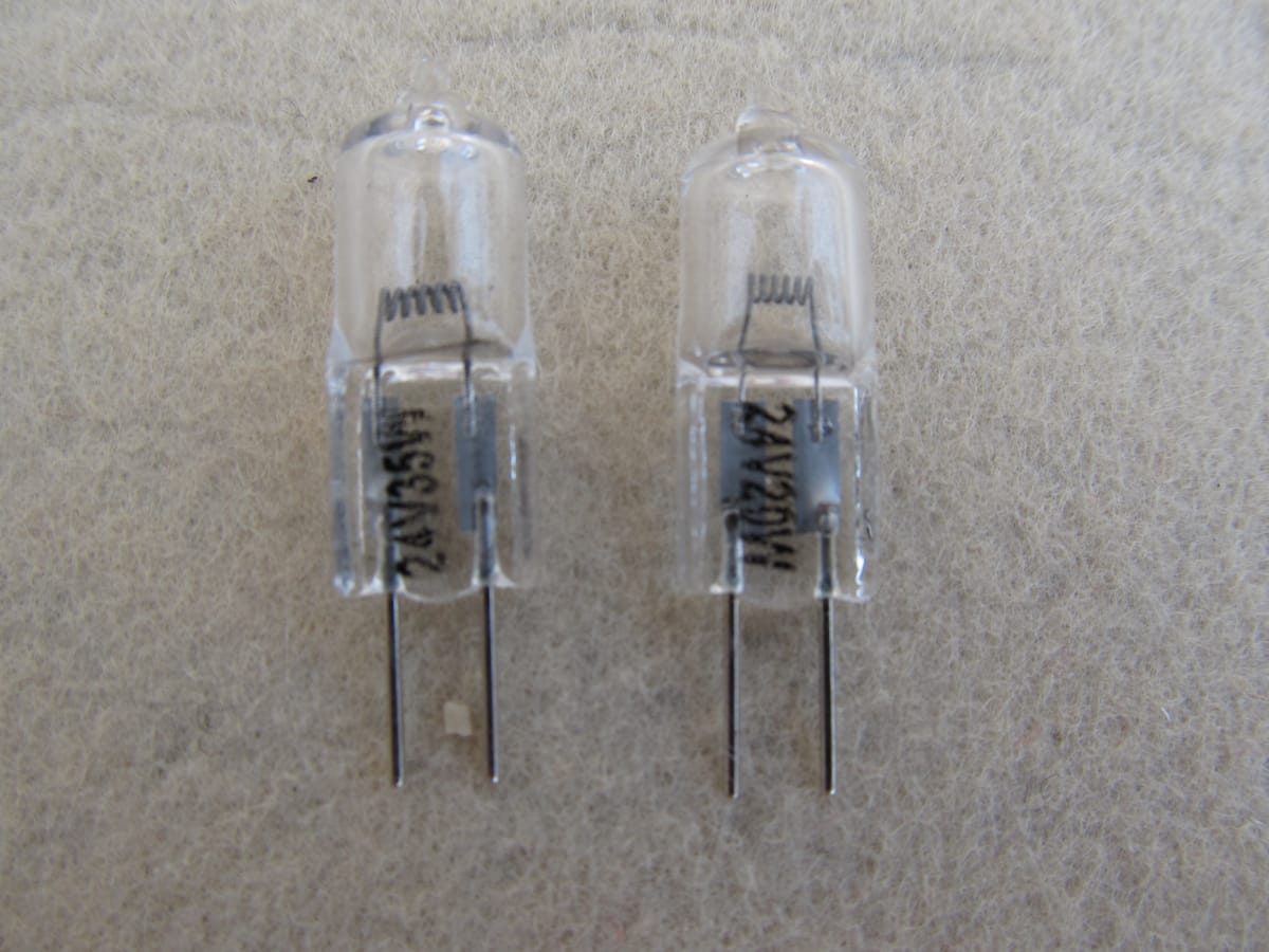 G4 24v 20w 35w machine work lights lamp small bulb tungsten halogen   beads   sellwell ing
