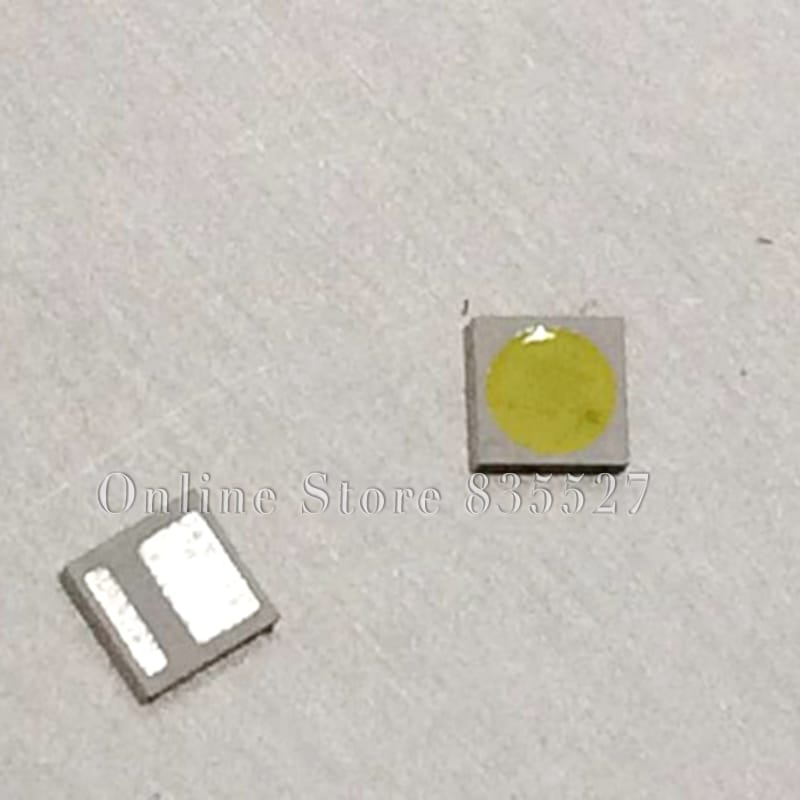 1000pcs/lot 3030 1W 3V pure white SMD LED LCD TV backlight lamp beads large chip light emitting diode AOT3030C