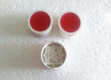 100PCS x 18MM Red Round Plane Tube Planar Digital Tube LED Display Module 2Pin Light Beads for Table Game machine