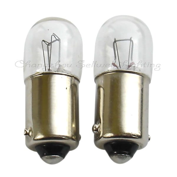 Indicator lamp 12v3w b10 b9 card small bulb  light beads flashlight  special   sellwell lighting