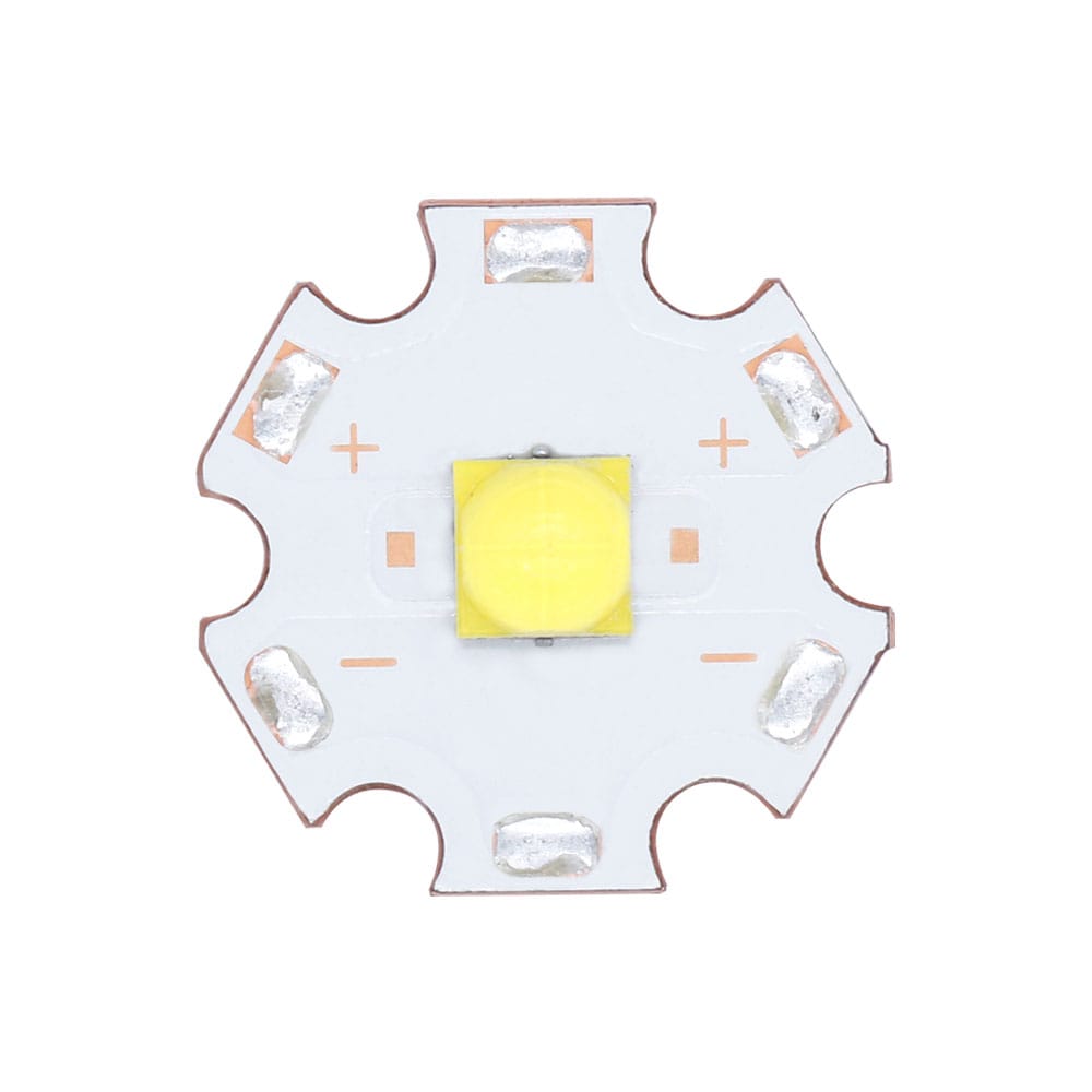 3PCS 3535 5050 1-3W 5W linterna CERR Full Power LED Flashlight Car Lights Lamp Bead White 6500K 10000K With 20MM Aluminum PCB
