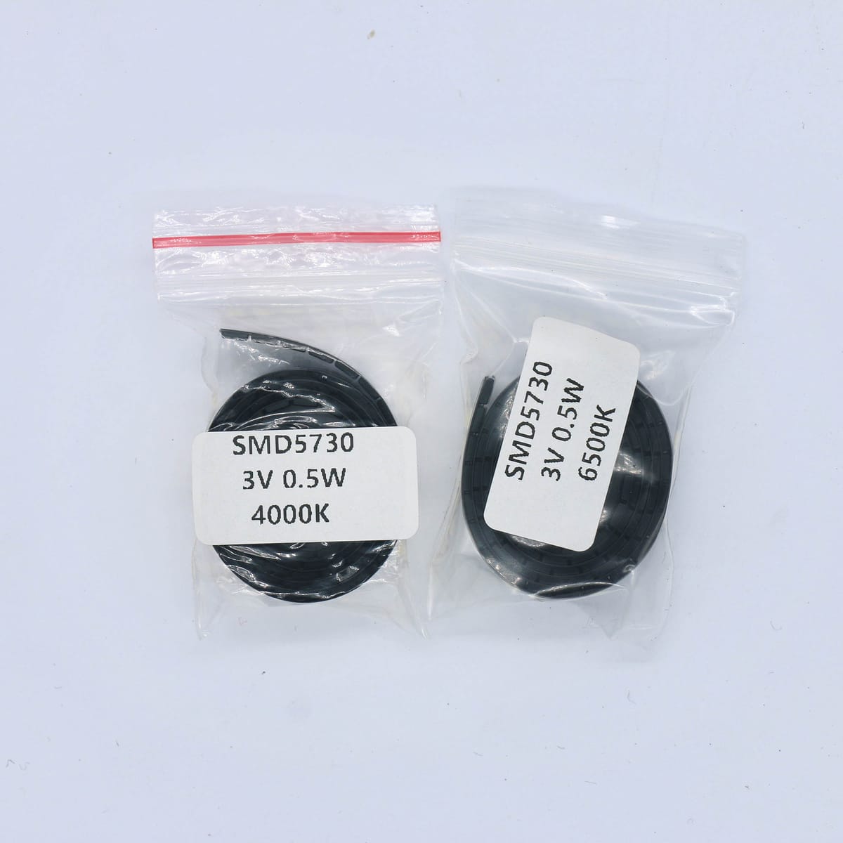 New style SMD5730 2000K 3000K 4000K 6500K Two brackets 0.5W For DIY Led Beads Light White Warm Surface Mount PCB Emitting Diode