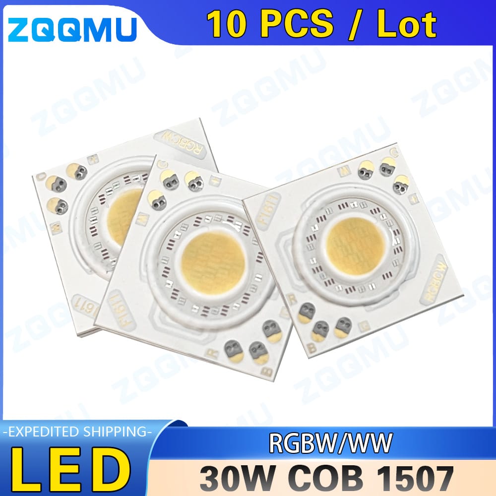 25W COB1916 Lamp Bead RGBCW Five-In-one Outdoor Lighting Source Integrated Light Source High Brightness Outdoor Light Source