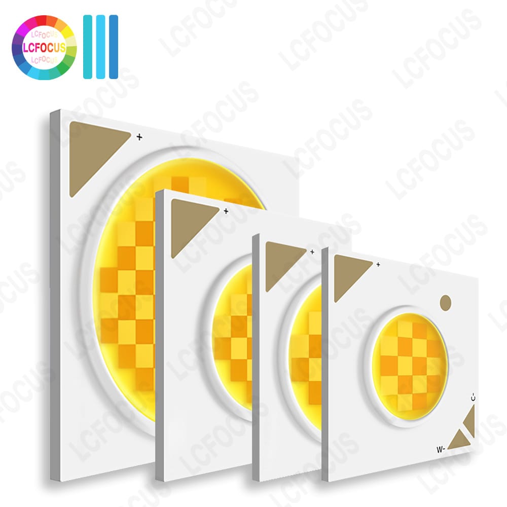 CRI Ra 90 LED 1414 1919 COB Chip 10W 12W 24W 48W 60W 72W Bicolor 12+12W 24+24W 36+36W Warm Cool White 2700K 6000K Light Beads