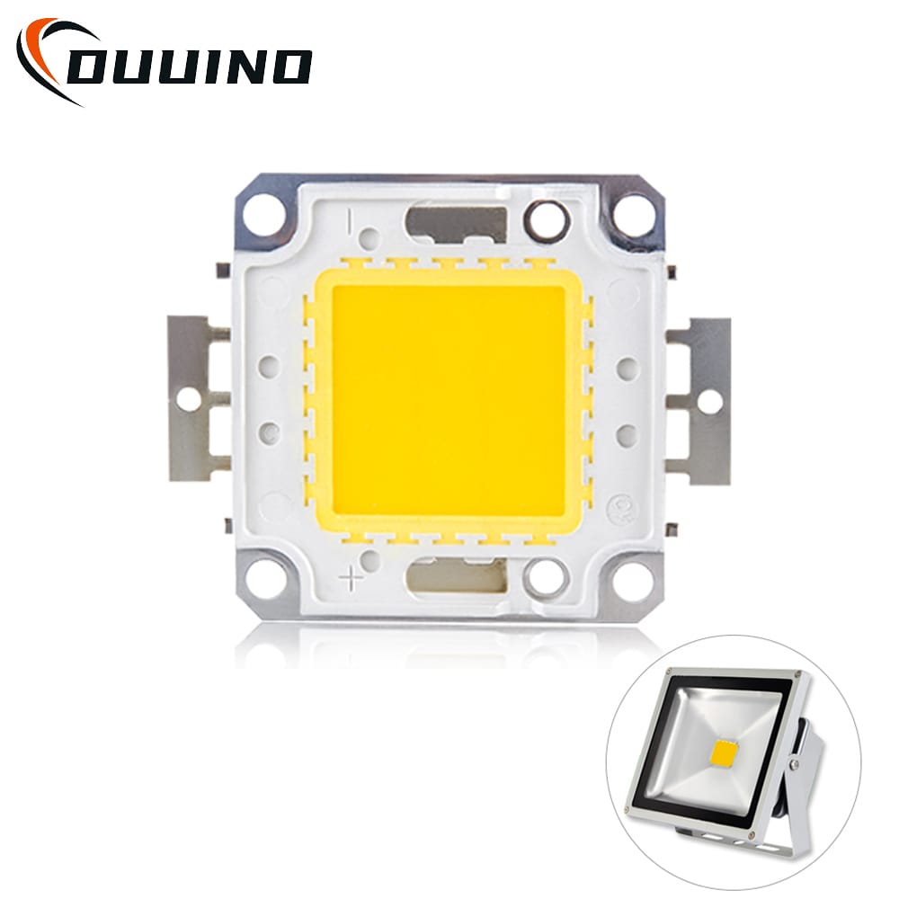 LED Chip Beads 10W 20W 30W 50W 100W Backlight Diode Lamps Cold White Warm White LED Matrix For DIY Flood Light Bulbs Spotlights