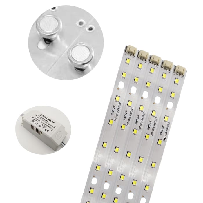 5730 8W 12W 16W 18W 24W Warm Yellow White One Driven Two Three Four SMD Bulb Lamp Bead Emitter Band Bar LED Light Ribbon Strip