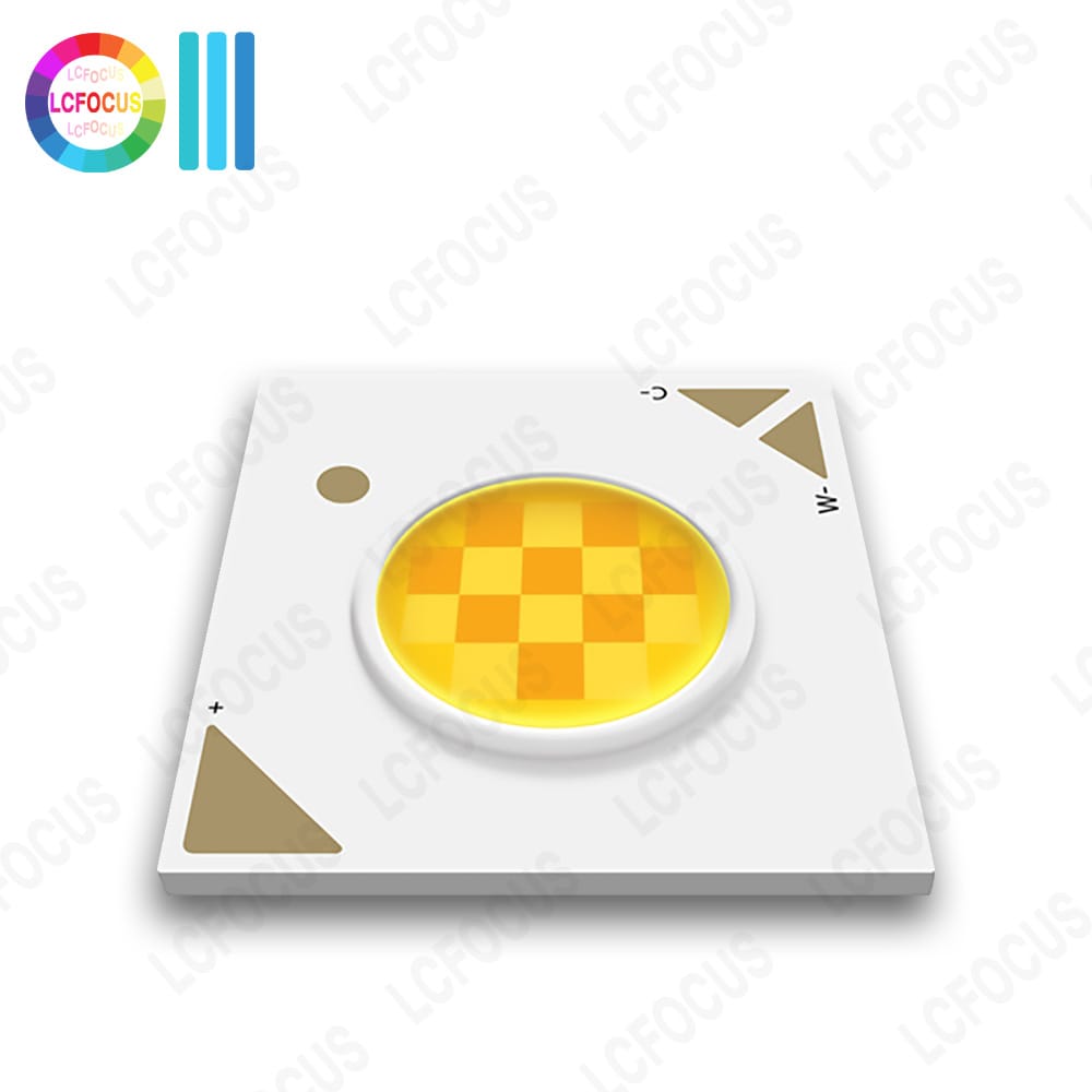 CRI Ra 90 LED 1313 1414 COB Chip 10W 12W Bicolor 5+5W 6+6W Warm Cool White 2700K 6000K Light Beads For Bulbs Downlights