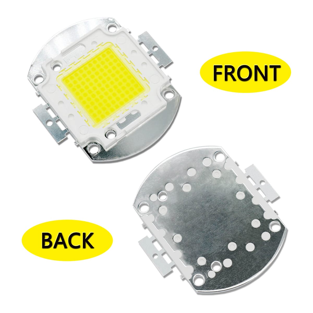 LED COB 45mil Large Crystal 50W 100W LED Lamp Bead Diode SMD DC30-32V for Outdoor Flood Light Flood Light Spot Light DIY