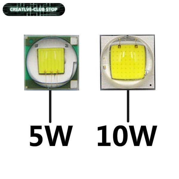 10pcs a lot 1W 3W 3.5*3.5mm 5W 10W 5*5mm 3V LED diodes LED Bulb LED Lamp Bead Flashlight Amber White Signal light for DIY