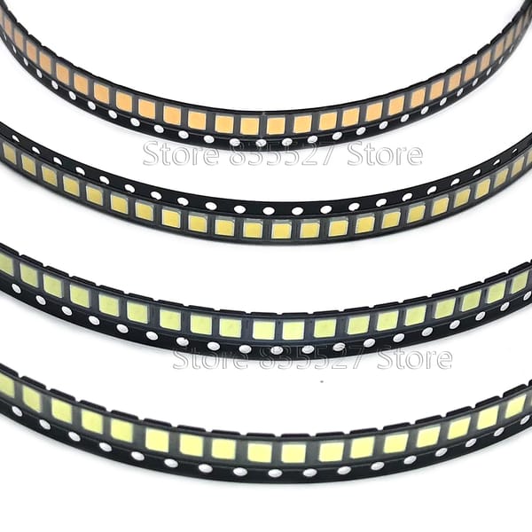 1000PCS/LOT 2835 SMD LED 23-25LM pure white/natural white/warm white/cool white LED bright lamp beads Light emitting diode