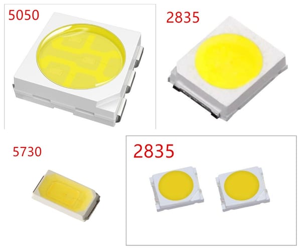 500pcs/lot 0.2W 2835 5050 LED Lamp Bead White/Warm White 0.5W 5730 SMD LED Beads LED Chip DC3.0-3.4V for All Kinds of LED Light