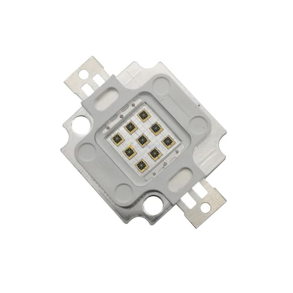 10W 730nm 850nm 940nm High Power LED ChipIR Infrared Emitter Light Bead COB Night Vision CCTV Camera