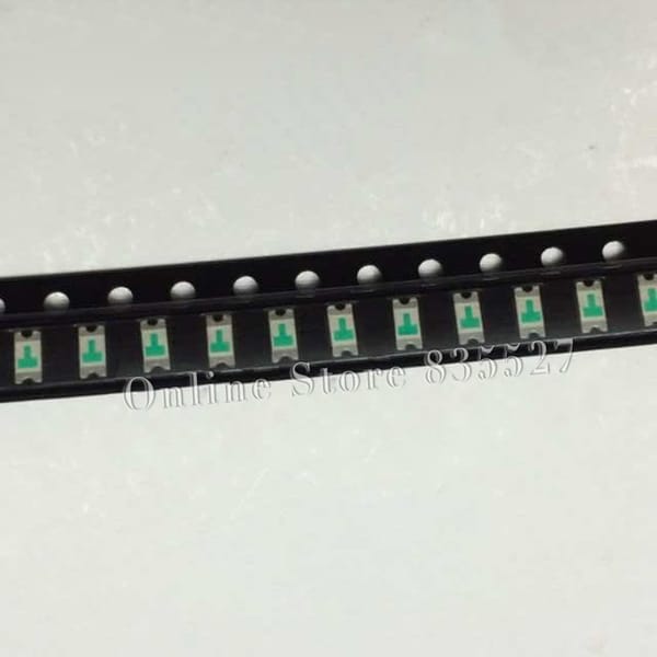 1000pcs/lot 1206  3216 RED LED reverse side stick SMD Light facing down light-emitting diode LED lamp beads