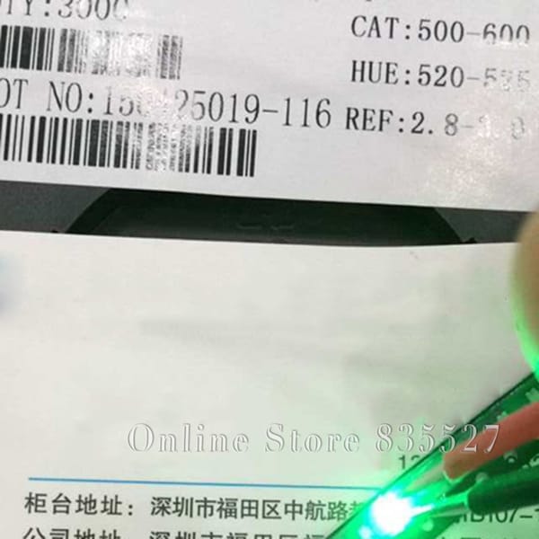 1000PCS/LOT 2012 0805 emerald green SMD lamp beads bright LED light emitting diode leds highlight