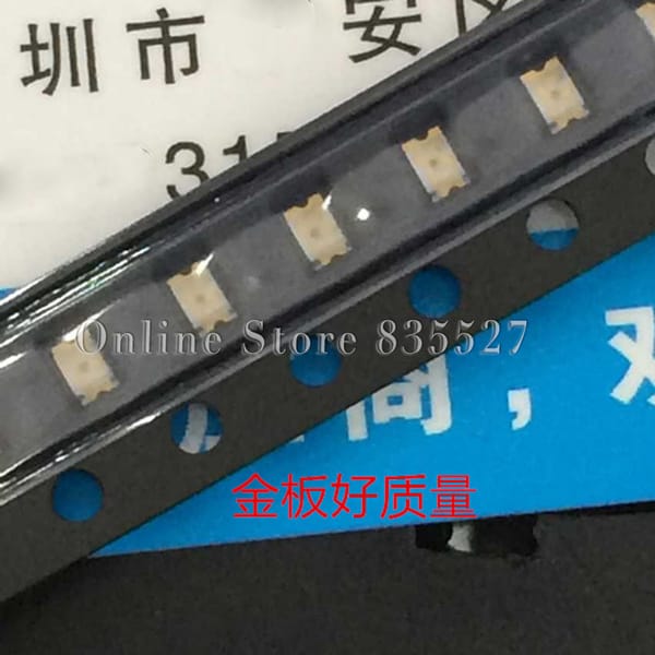 1000PCS/LOT 2012 0805 gold plate red SMD lamp beads bright LED light emitting diode leds highlight Indicator light