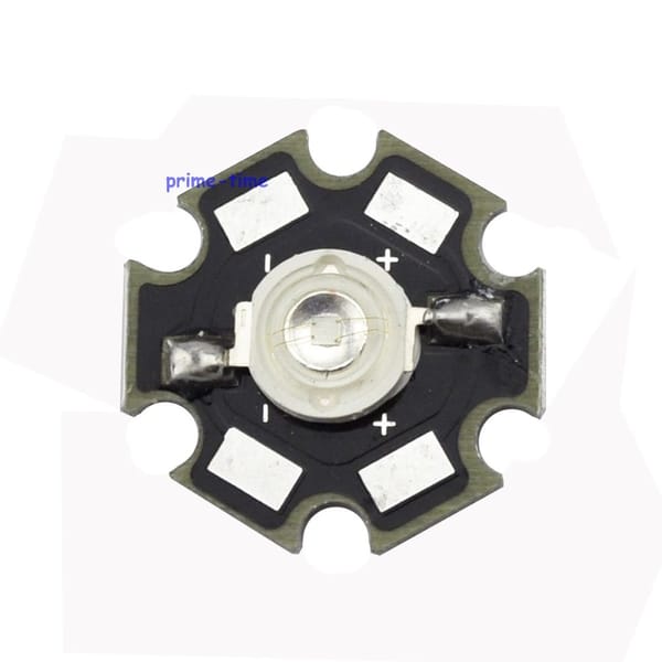 3W UV 365nm LED ultraviolet LED chip light High Power bead with 20mm pcb