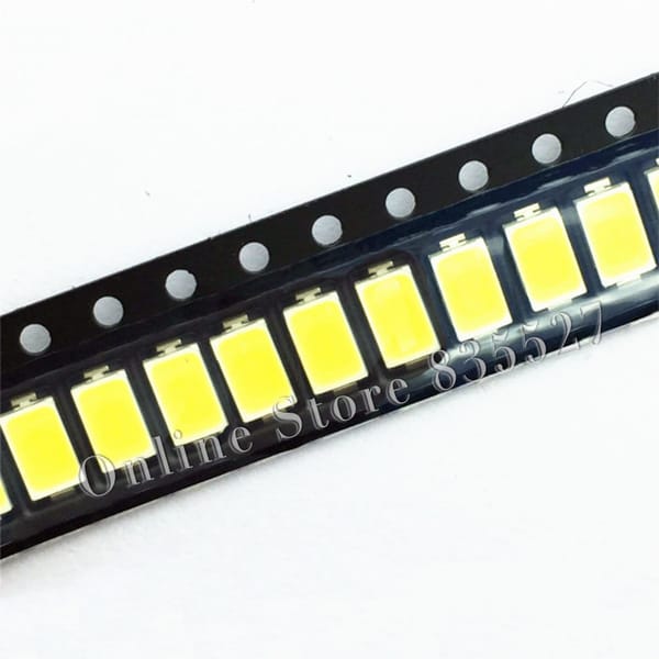 1000pcs/lot LED 5730 5630 SMD lamp beads 150MA 60-65LM copper brackets pure white  light-emitting diode With Zener tube LG