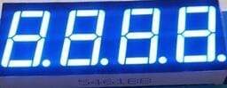 2PCS x 0.56 inches Blue Jade Green 4 Digital Tube 5461BB 5461AB 5461AGG 5461BGG LED Display Module Light Beads
