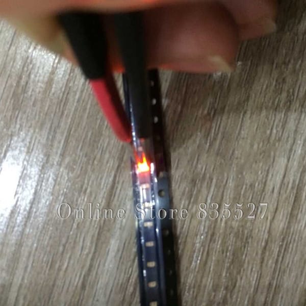 3000PCS/LOT 1608 0603 orange SMD LED lamp beads light emitting diode Original EVERLIGHT 19-21SOC low bright indicator dedicated