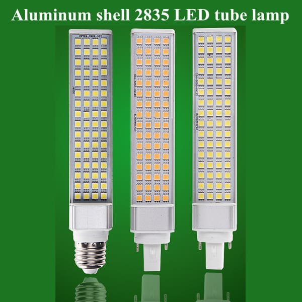 10 PCS/LOT Tube lamp LED Light IP20 2835 Lamp beads 220V E27 G24-2/4pin led lamp bulb 5W 7W 9W 10W 12W LED Corn Bulb Lamp