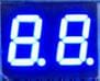 FREE SHIPPING 20PCS x 0.4 inches Blue White Red 2 Digital Tube 4201AB 4201BB 4201AS 4201BS LED Display Module Light Beads