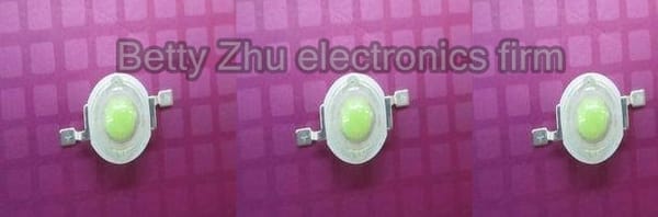 100PCS/LOT 0.5W (dot pink) yellow led power lamp beads 60-70LM DIY ball steep light fittings