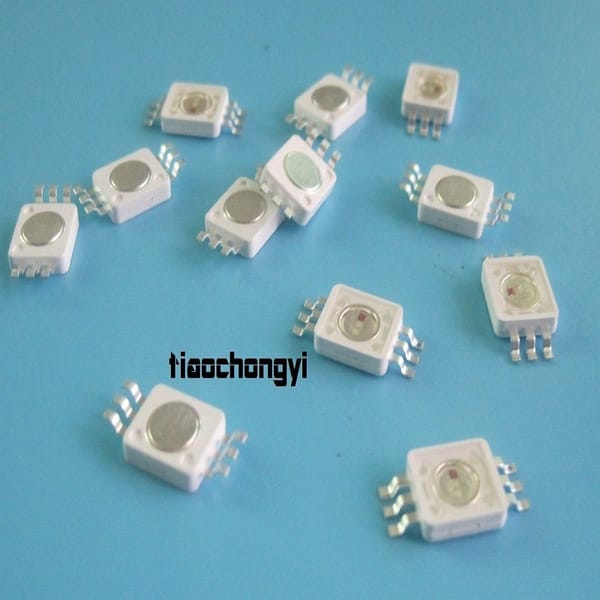 3W 8090 RGB LED 6 Pin High-power Beads LED Lamp Light dly 10PCS