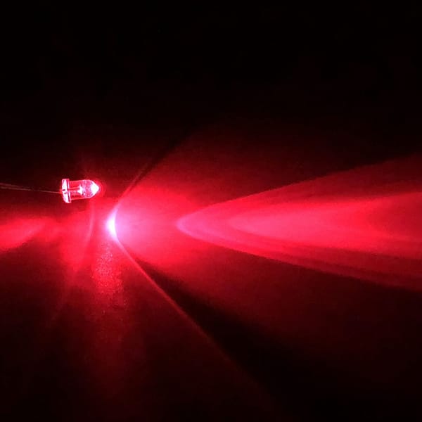 1000PCS/LOT F3 3MM Round Transparent Shell Red LED Light-emitting Diodes Water Clear For DIY Light  lamp beads DIP