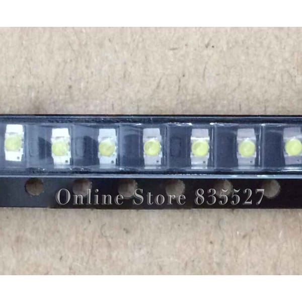 100PCS/LOT 1206 3216 1204 2000-3000mcd convexity convex white SMD lamp beads ultra bright LED light emitting diode with ball