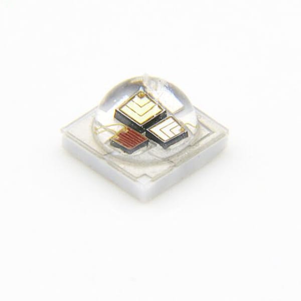 100pcs 3W LED RGB SMD3535 chip high power bead flashlight /head light Ceramic base Lambertian silicone len free shipping