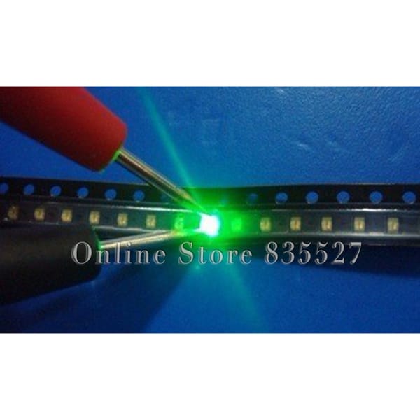 3000PCS/LOT/reel 2012 0805 emerald green SMD lamp beads bright LED light emitting diode leds highlight