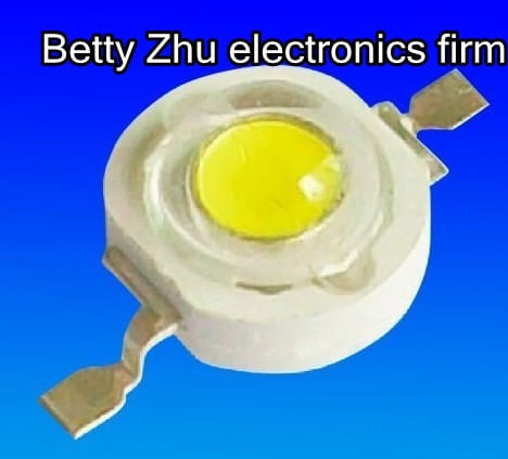 50PCS/LOT 1W High Power LED nature white 100-110LM 6000-6500K light Lamp beads bead DIY ball steep light fittings