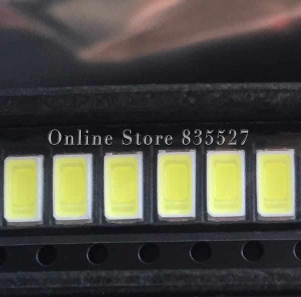 100PCS/LOT 5632 5730 SMD natural pure white / warm white / cool white LED 0.5W 35-40LM bright lamp beads light emitting diode