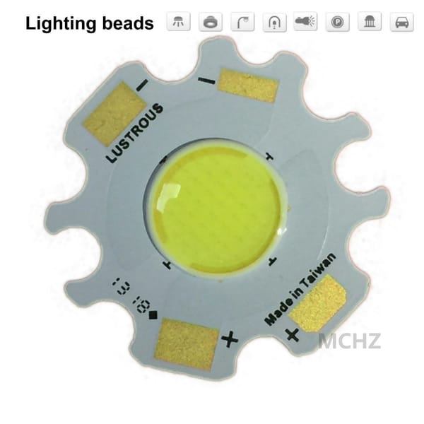 1pcs a lot 3W/5W/7W/10W/12W/15W High Power LED COB Light Beads 2422 LED lamp Bead LED Bulb Chip Spot Light Downlight Diode Lamp