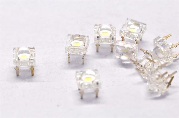 LED lamp beads bright 5mm green piranha light-emitting diodes (500pcs)