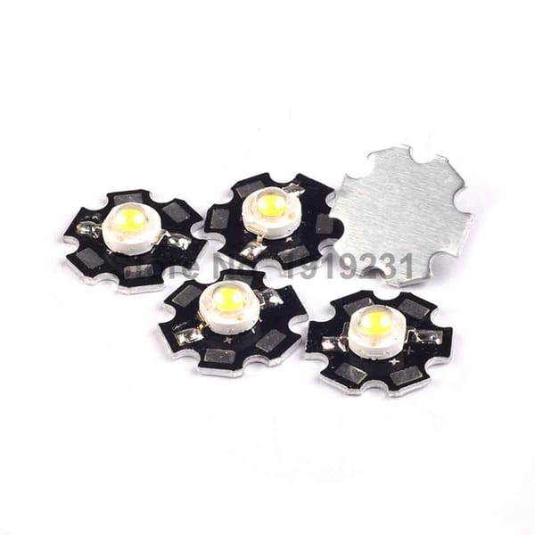 10PCS 3W High Power LED light Bead Emitter White Colors LED