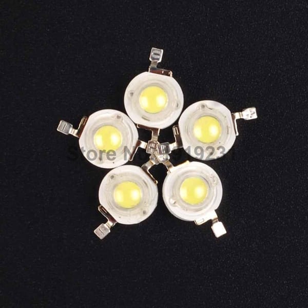 1PCS Epistar Chip 3W LED Diodes Lamp Beads 240lm-300lm White For 3W LED Spot Light