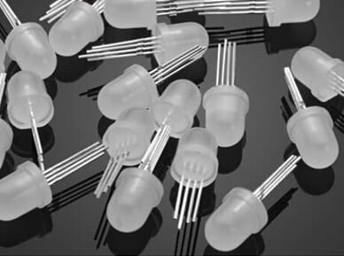 500PCS x 8mm RGB Diffused 4pin High bright Common Anode/Cathode LED Long Leg Light Beads
