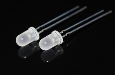 100PCS x Long Leg 3mm 5mm White Diffused Jade Green Yellow Red Blue Ultra Bright LED light-emitting diode LED Light Beads