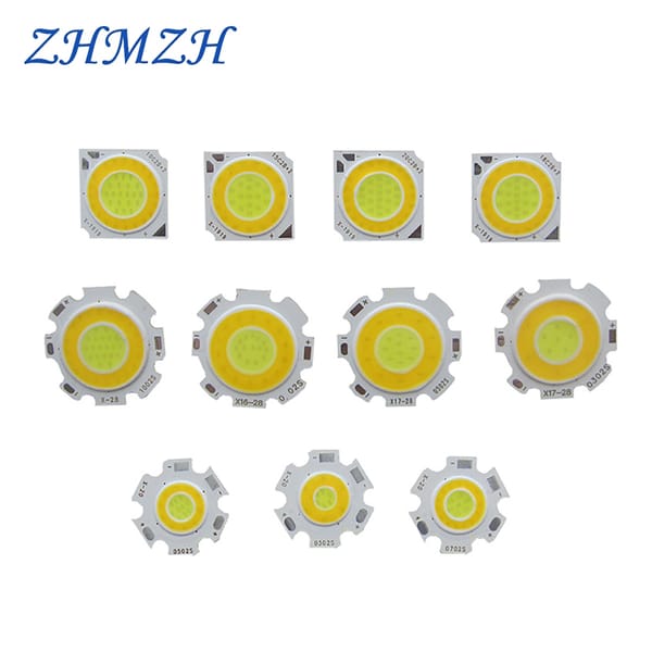 10pcs/Lot LED Chip Two Color 3w 5w 7w 10w Dual Color Light Beads ownlight Double Color Light Source COB 260mA 2820 SMD