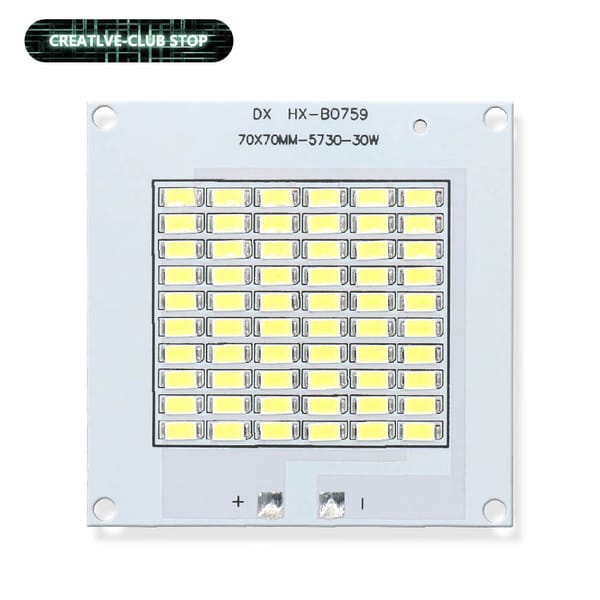 Full Power 10W 20W 30W 50W 100W LED Chip Light Boards Lamp Beads DC30-33V For Spotlight Flood Light Street Lamp Outdoor Lighting