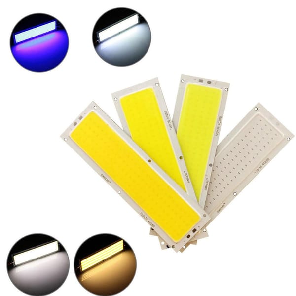LED Beads Chips DC 12V 14V COB Strip LED Lamp Bulb 20W Lighting Source Blue Warm Cold Natural White For DIY Led Floodlight Decor