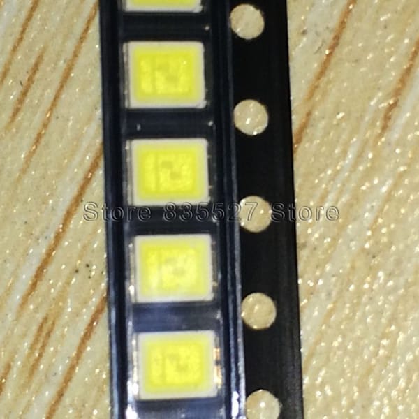 4000pcs/reel LED lamp bead 2835 Pure white   6V high voltage 30mA 22-24LM 0.2W double core LED light emitting diode