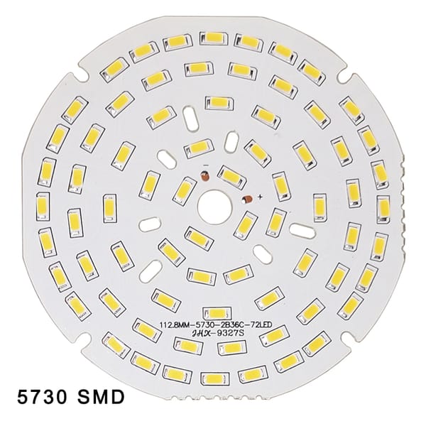 5pcs/lot LED SMD 5730 lamp Bead 3W 7W 12W 18W 24W 36W Brightness Light Board For led bulb led downlight led spotlight