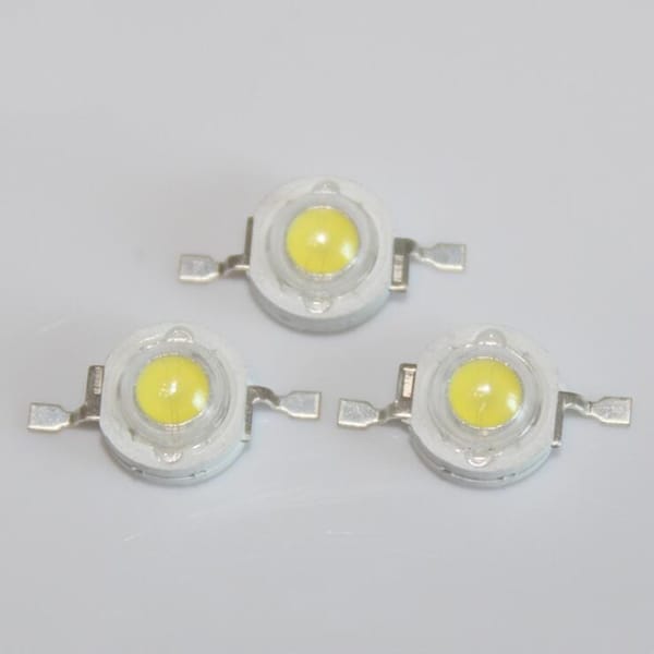 1W 3W red yellow blue green white purple warm white orange pink high-power LED Light Beads