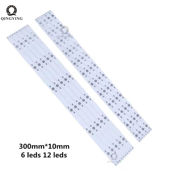 10-50pcs 1 3 5W LED  300MM Aluminum Base Plate PCB Board Substrate DIY For High Power Light Bead